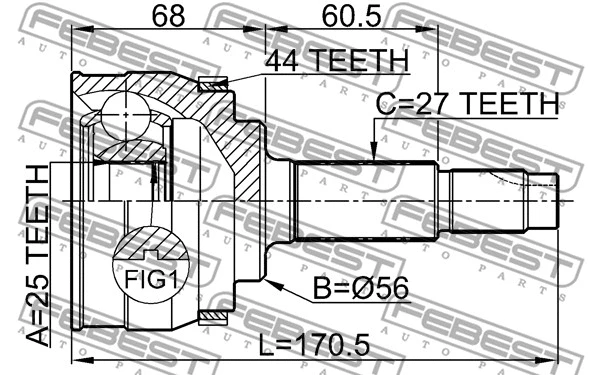 Joint Kit, drive shaft