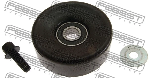 Tensioner Pulley, V-ribbed belt (0187-2JZGE)