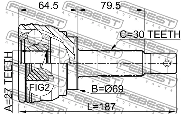 Joint Kit, drive shaft