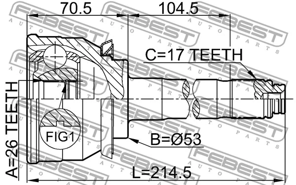 Joint Kit, drive shaft