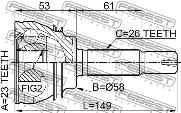 Joint Kit, drive shaft