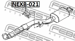 Mounting Kit, exhaust system