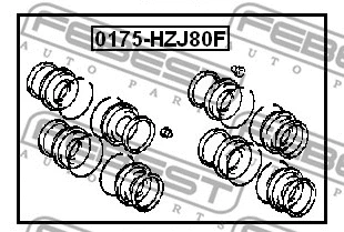 Repair Kit, brake caliper
