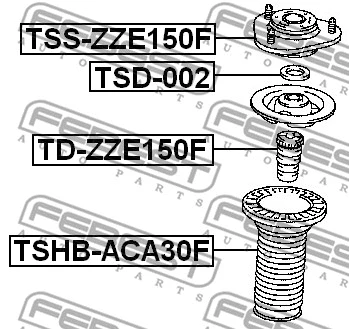 Suspension Strut Support Mount