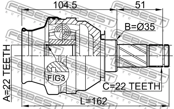 Joint Kit, drive shaft