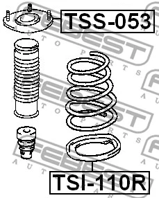 Suspension Strut Support Mount