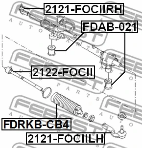 Mounting, steering gear