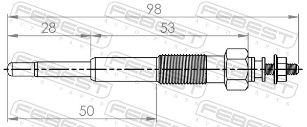 Glow Plug (01642-003)