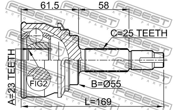 Joint Kit, drive shaft