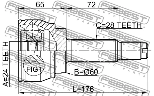 Joint Kit, drive shaft