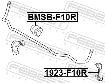 Link/Coupling Rod, stabiliser bar (1923-F10R)