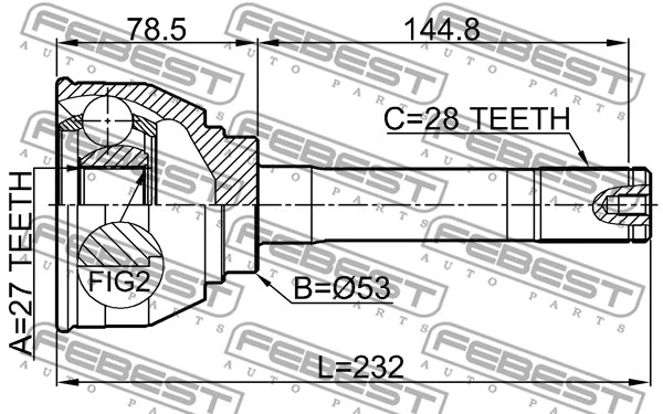 Joint Kit, drive shaft