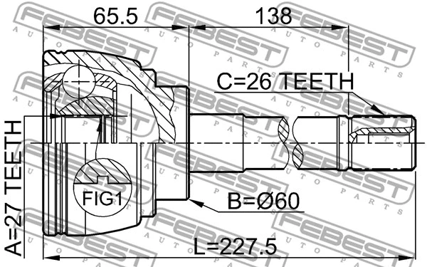 Joint Kit, drive shaft