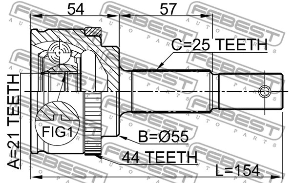 Joint Kit, drive shaft