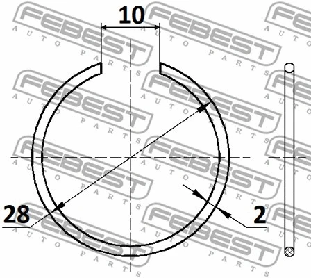 Mounting Set, drive shaft bellow