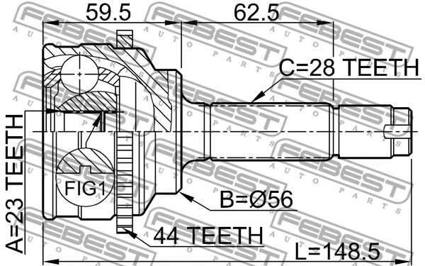 Joint Kit, drive shaft