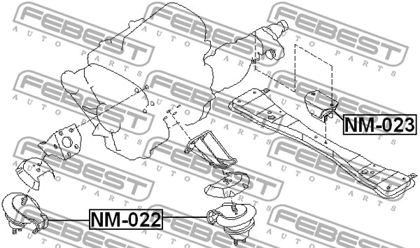 Mounting, automatic transmission