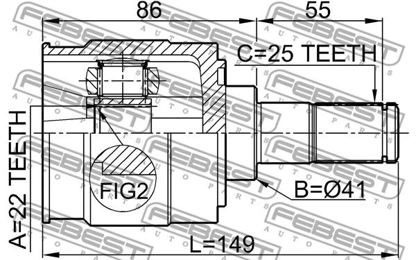 Joint Kit, drive shaft