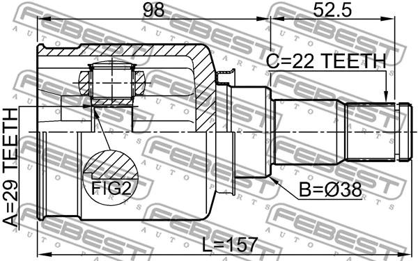 Joint Kit, drive shaft