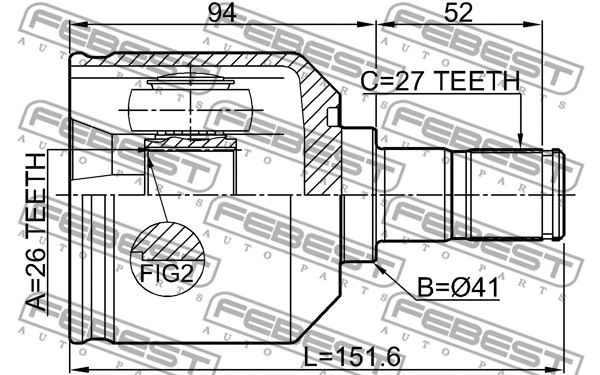 Joint Kit, drive shaft