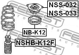 Suspension Strut Support Mount