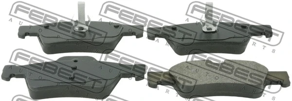 Brake Pad Set, disc brake (1601-211R)