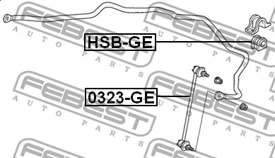 Link/Coupling Rod, stabiliser bar