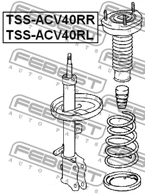 Suspension Strut Support Mount
