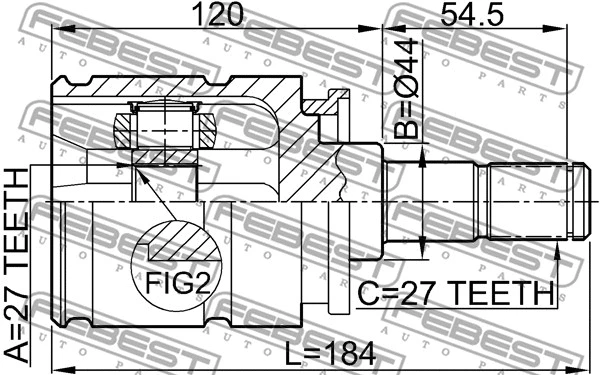 Joint Kit, drive shaft
