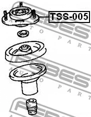 Suspension Strut Support Mount