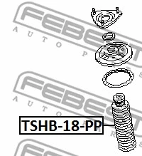 Dust Cover Kit, shock absorber