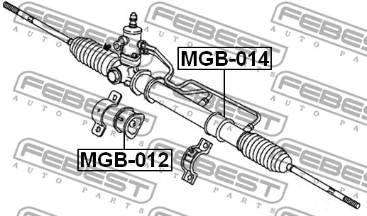 Mounting, steering gear
