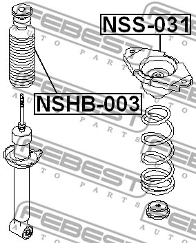 Suspension Strut Support Mount