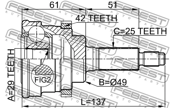 Joint Kit, drive shaft