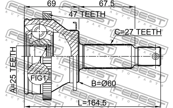 Joint Kit, drive shaft