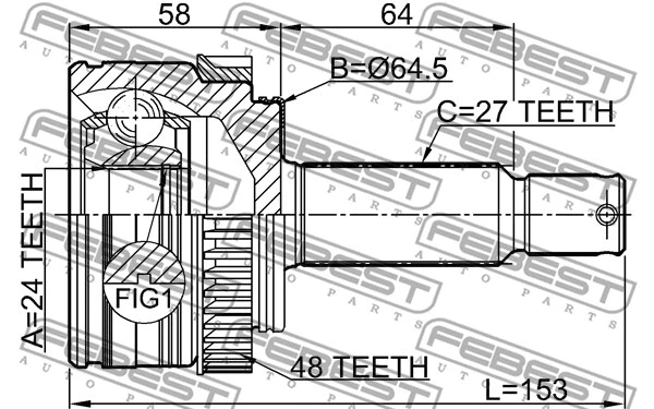 Joint Kit, drive shaft