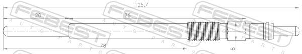 Glow Plug (25642-009)