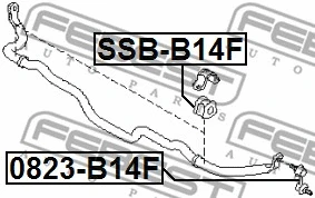 Link/Coupling Rod, stabiliser bar