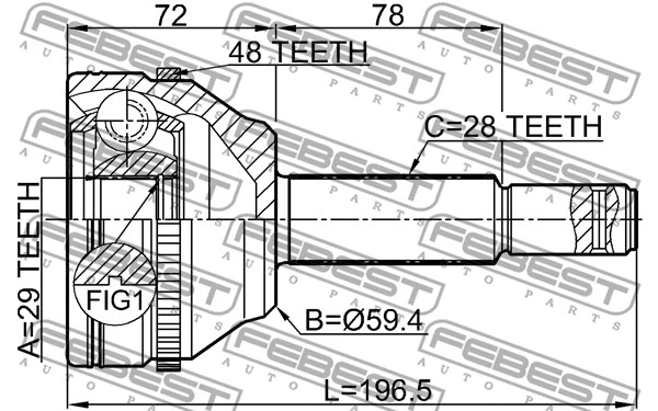 Joint Kit, drive shaft