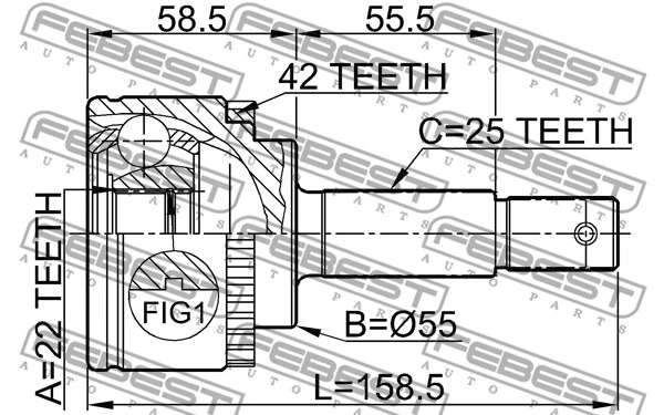 Joint Kit, drive shaft
