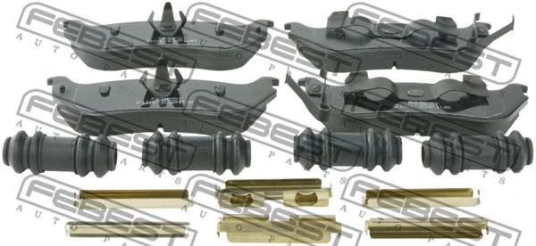Brake Pad Set, disc brake (2101-EXPIVR)