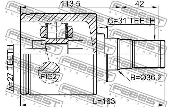 Joint Kit, drive shaft