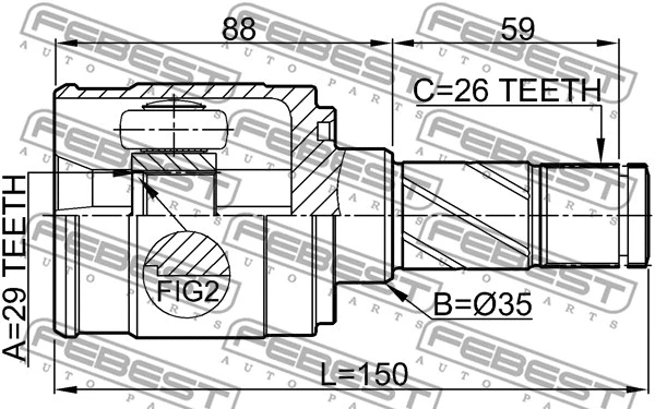 Joint Kit, drive shaft