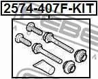 Guide Bolt, brake caliper