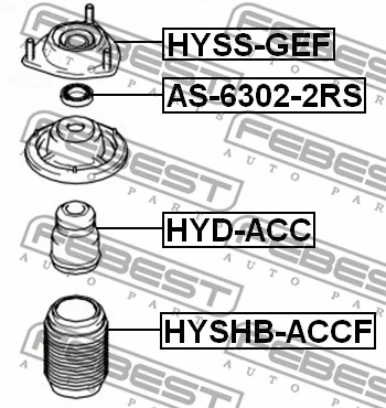 Suspension Strut Support Mount