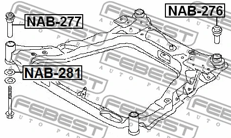 Bushing, axle beam