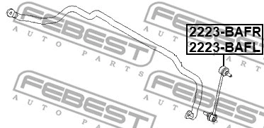Link/Coupling Rod, stabiliser bar