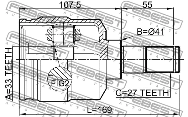 Joint Kit, drive shaft