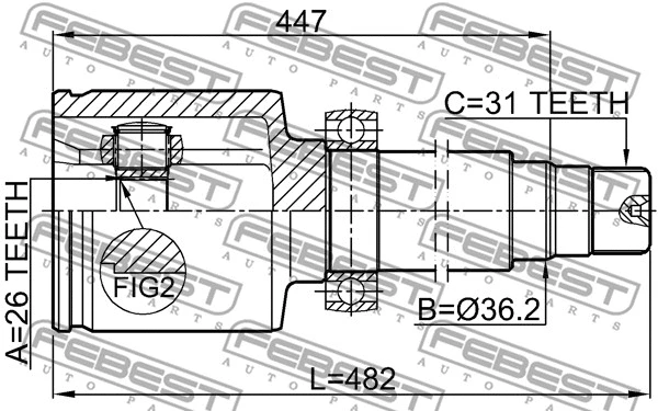 Joint Kit, drive shaft