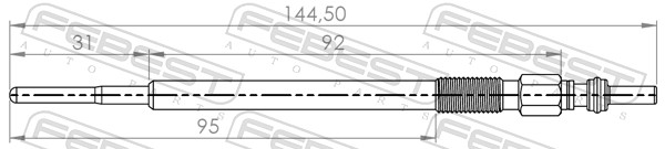 Glow Plug (18642-003)